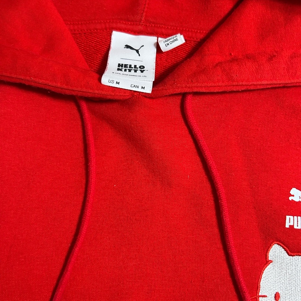 Puma Red Hoodie Hello kitty sanrio - Picture 4 of 13
